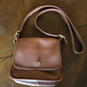Vintage Coach Ramblers Legacy Purse 9061 - Brown